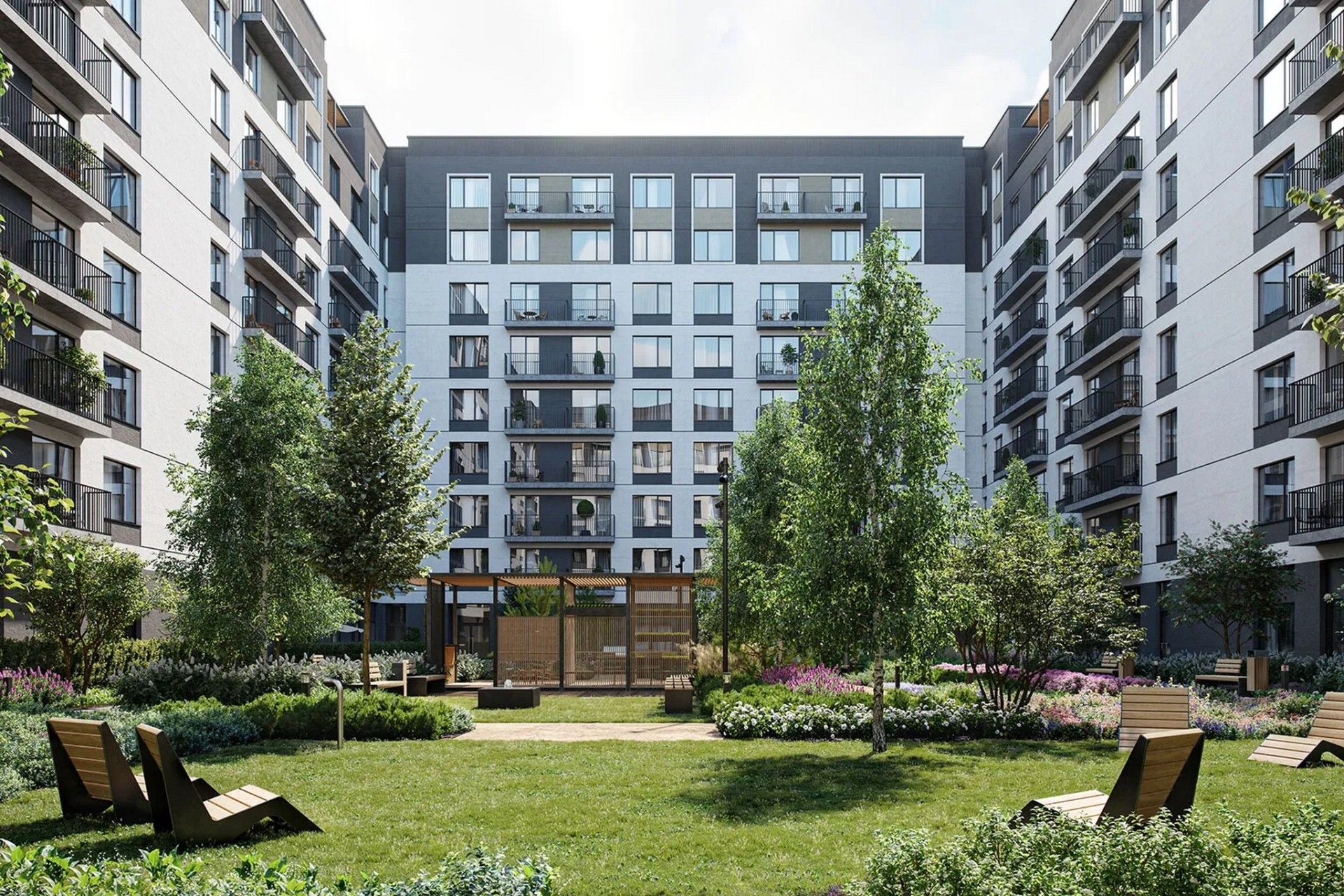 фото ЖК Брусника в Академическом