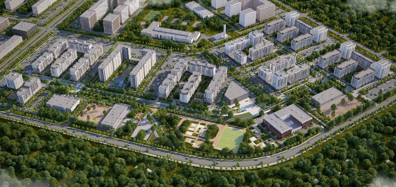 фото ЖК Брусника в Новоселье
