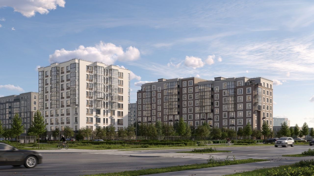 купить квартиру в ЖК Брусника в Новоселье