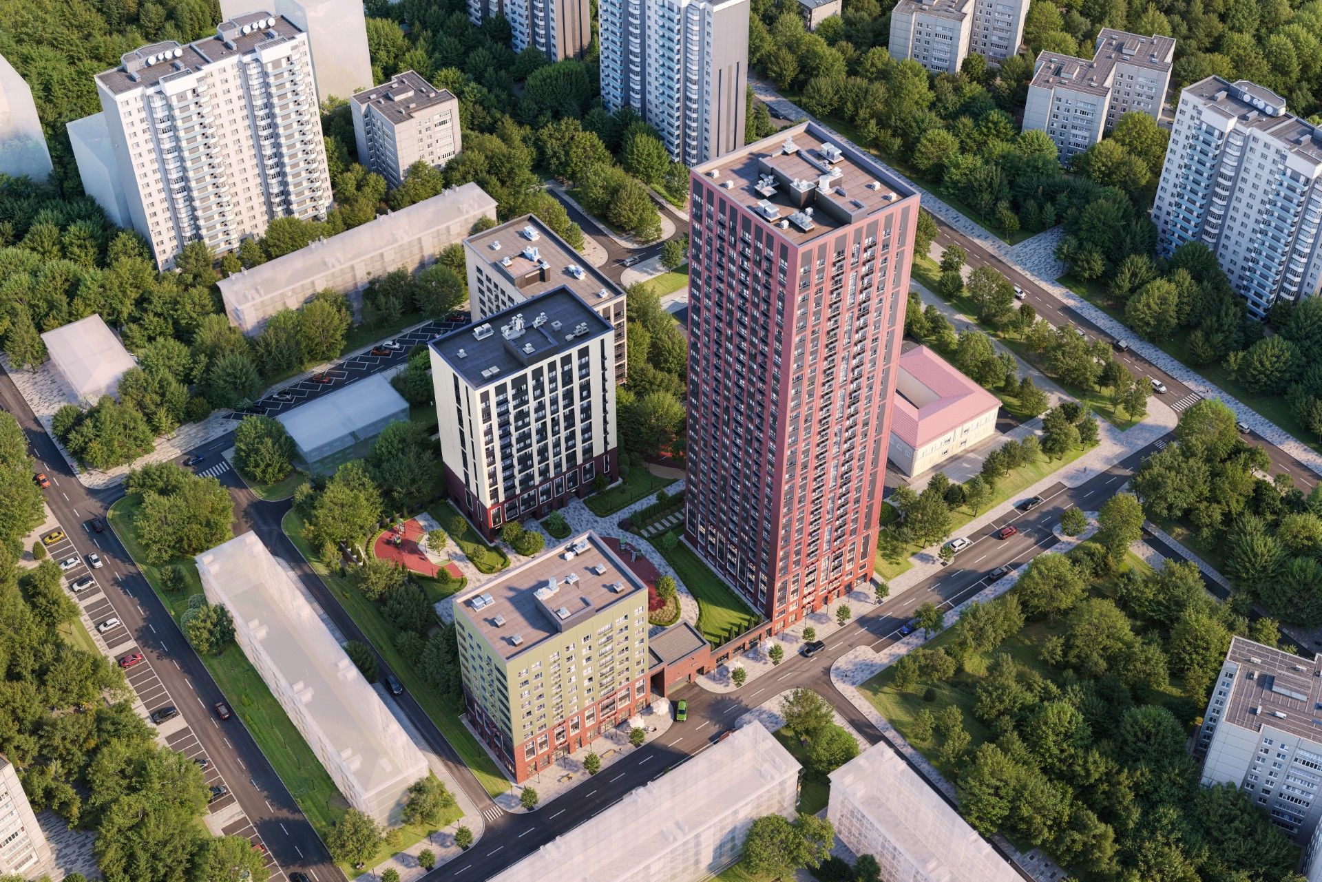 новостройки