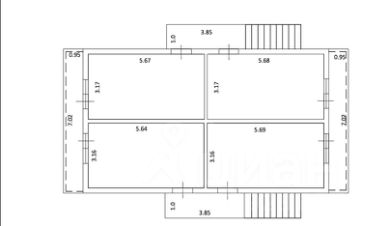 часть 2-этаж. дома 172 м²