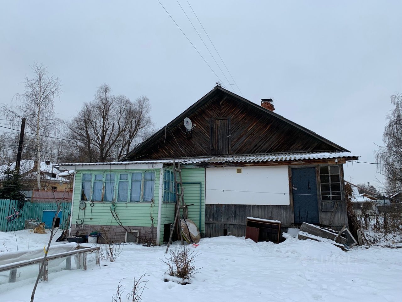 Купить часть дома в переулке Стригинский в поселке Стригино в городе Нижний  Новгород, продажа частей дома - база объявлений Циан. Найдено 1 объявление