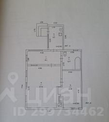 часть 1-этаж. дома 57 м²