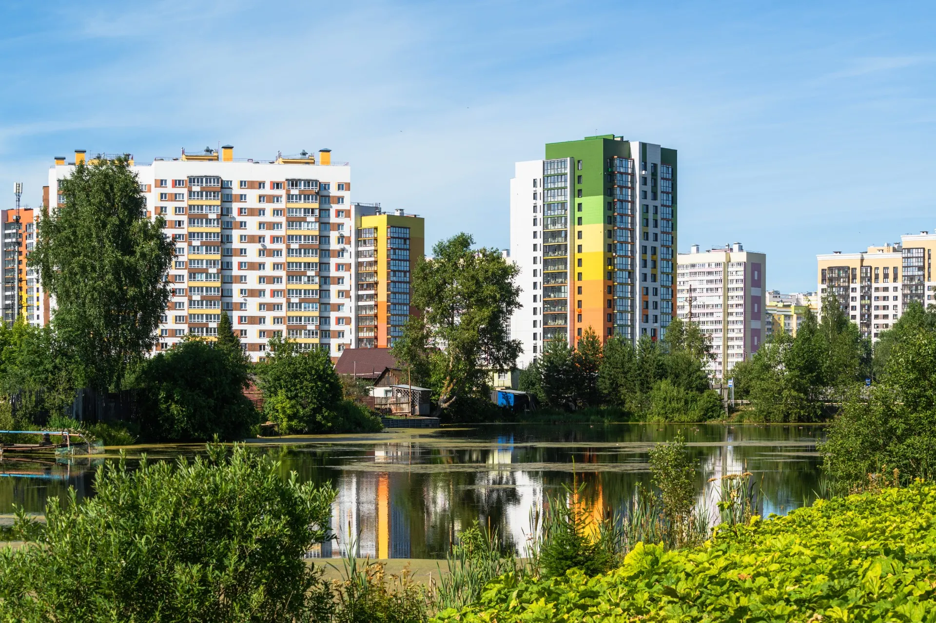 новостройки