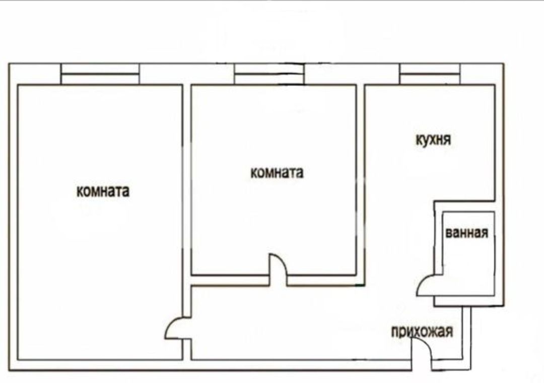 Купить 2-комнатную квартиру недорого в селе Новый Милет Московской области,  продажа дешевых 2-комнатных квартир во вторичке и первичке на Циан. Найдено  1 объявление.