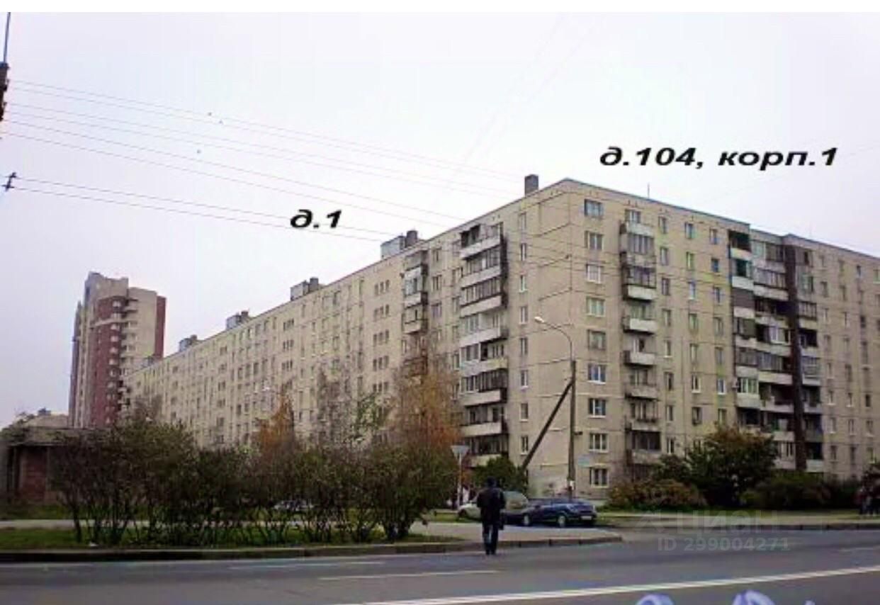 Продажа доли в квартире 50м² Будапештская ул., 104К1, Санкт-Петербург ...
