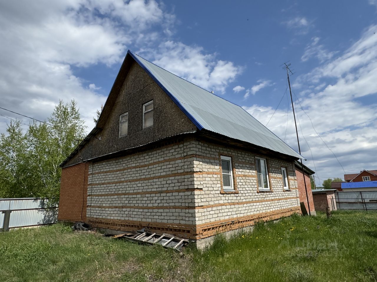 Купить дом в селе Соляное Черлакского района, продажа домов - база  объявлений Циан. Найдено 1 объявление