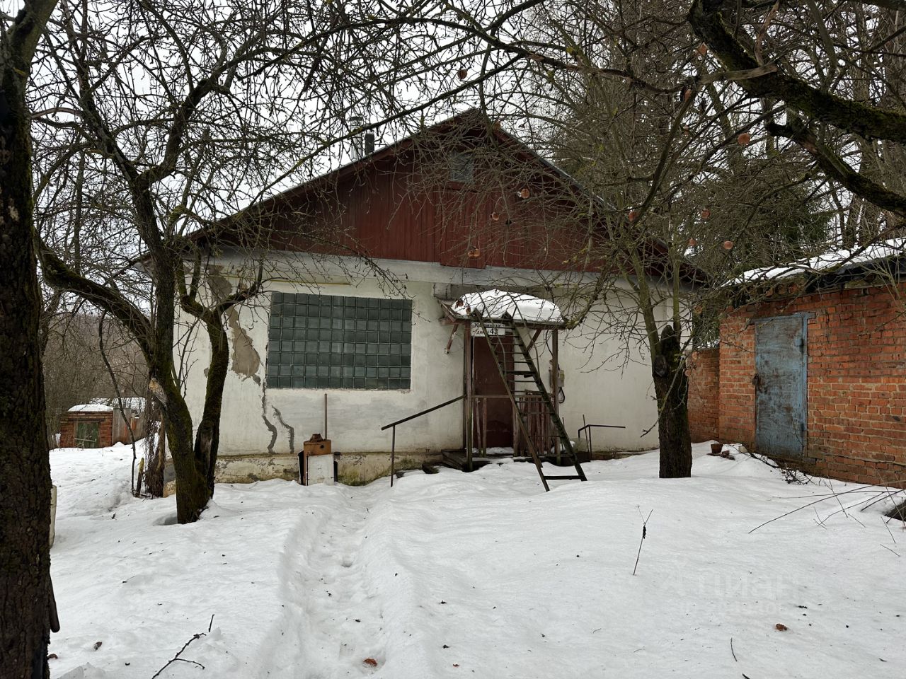 Купить дом на улице Кирпичная в городе Алексин, продажа домов - база  объявлений Циан. Найдено 1 объявление