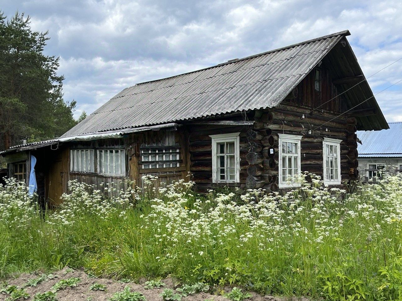 Купить дом 7,3сот. 38, Архангельская область, Устьянский муниципальный  округ, Бережная (муниципальное образование Березницкое) деревня - база  ЦИАН, объявление 298827657