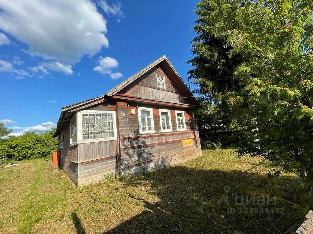 Купить дом в селе Бронница Новгородского района, продажа домов - база  объявлений Циан. Найдено 13 объявлений