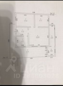 1-этаж. дом 108 м²