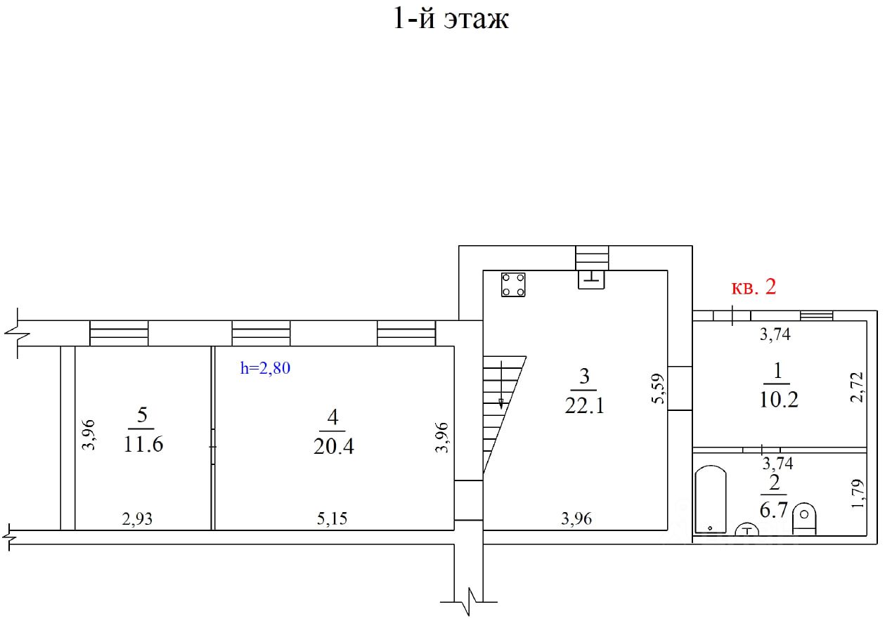 Продается2-этажныйдом,82,2м²