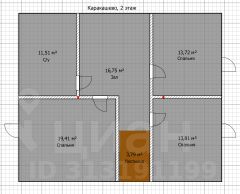 2-этаж. дом 150 м²