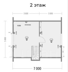 2-этаж. дом 84 м²