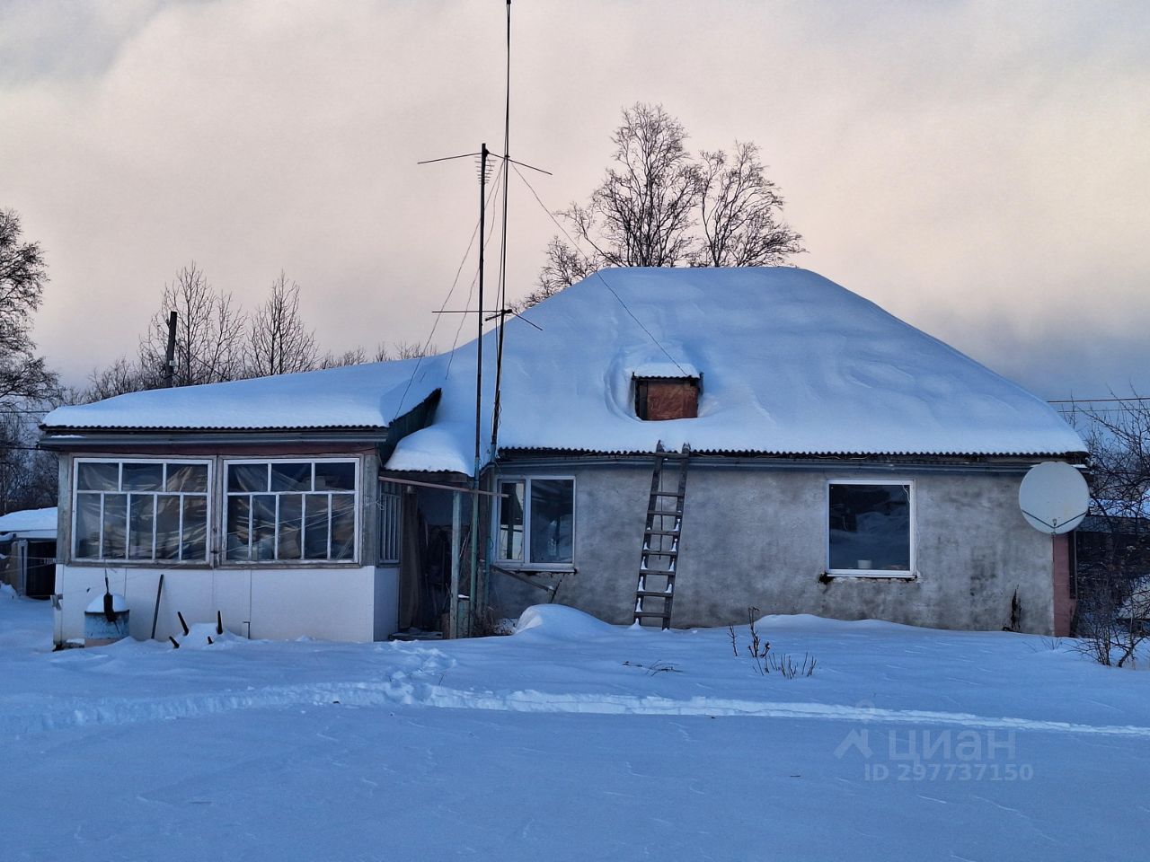 Продаю дом 25сот. Рабочая ул., 50, Камчатский край, Елизовский район,  Коряки село - база ЦИАН, объявление 297737150