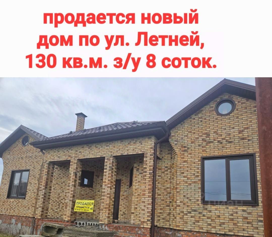 Продажа дома 8сот. Летняя ул., 37, Кропоткин, Краснодарский край,  Кавказский район - база ЦИАН, объявление 303573067