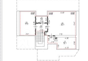 4-этаж. дом 445 м²