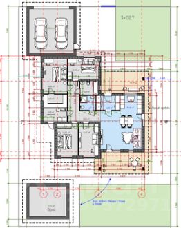 1-этаж. дом 185 м²