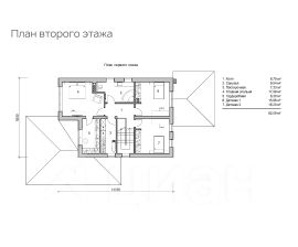 2-этаж. дом 200 м²