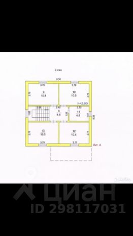 2-этаж. дом 132 м²