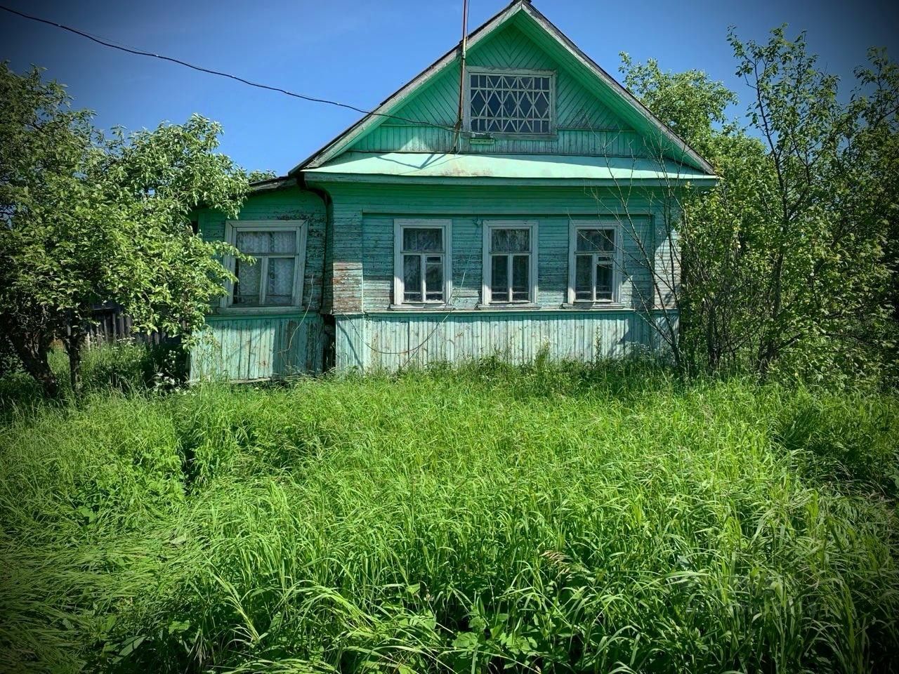 Купить дом 15сот. Новгородская область, Маловишерский район, Бургинское  с/пос, Мстинский Мост деревня - база ЦИАН, объявление 298033413