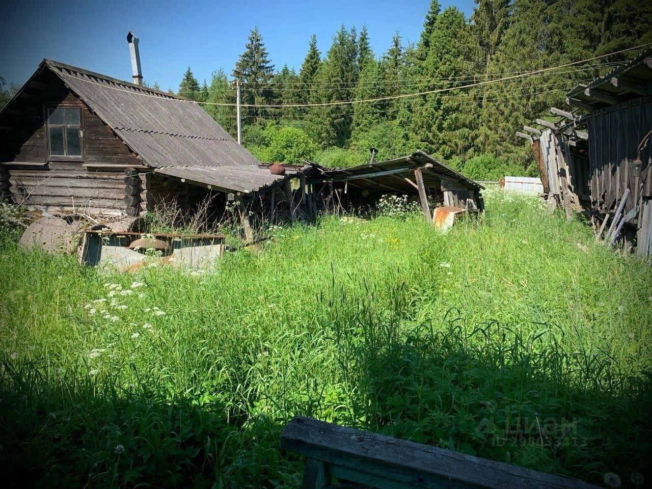 Купить дом 15сот. Новгородская область, Маловишерский район, Бургинское  с/пос, Мстинский Мост деревня - база ЦИАН, объявление 298033413