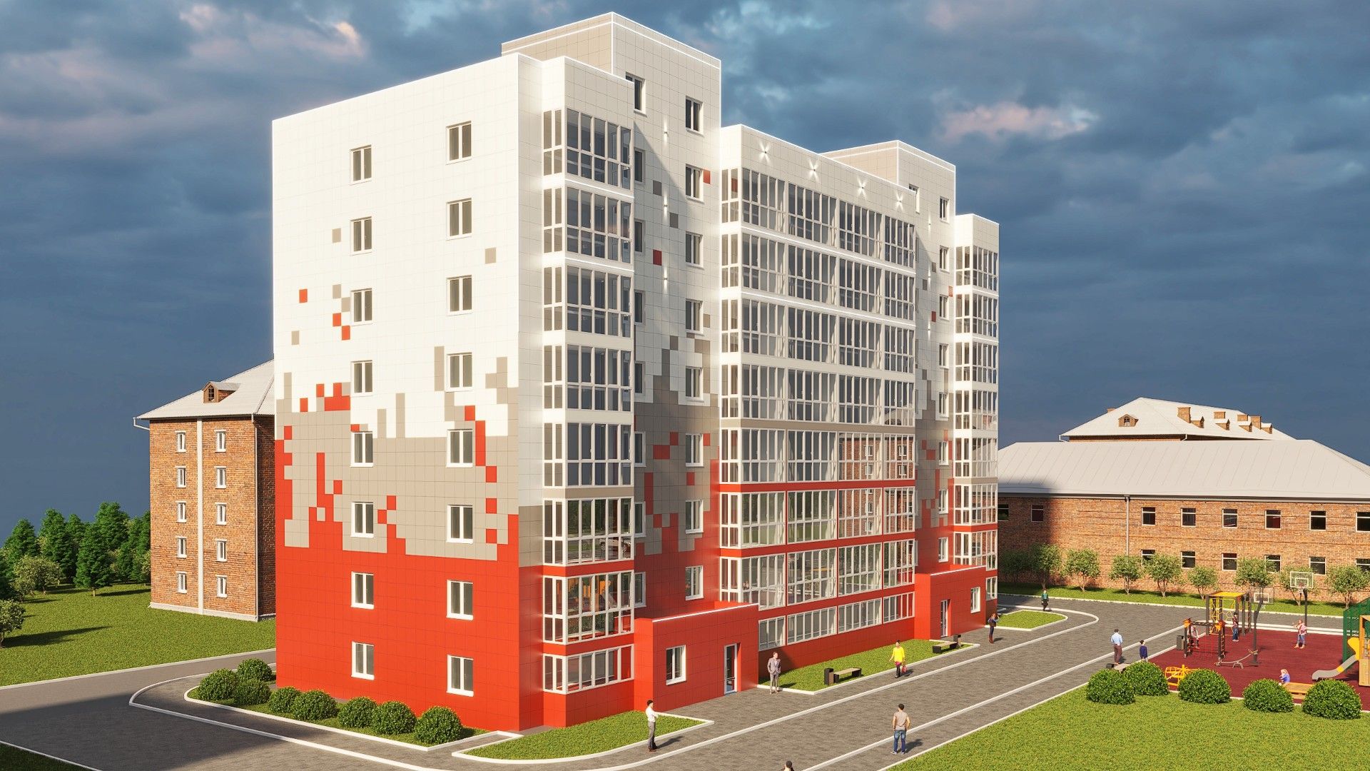 новостройки