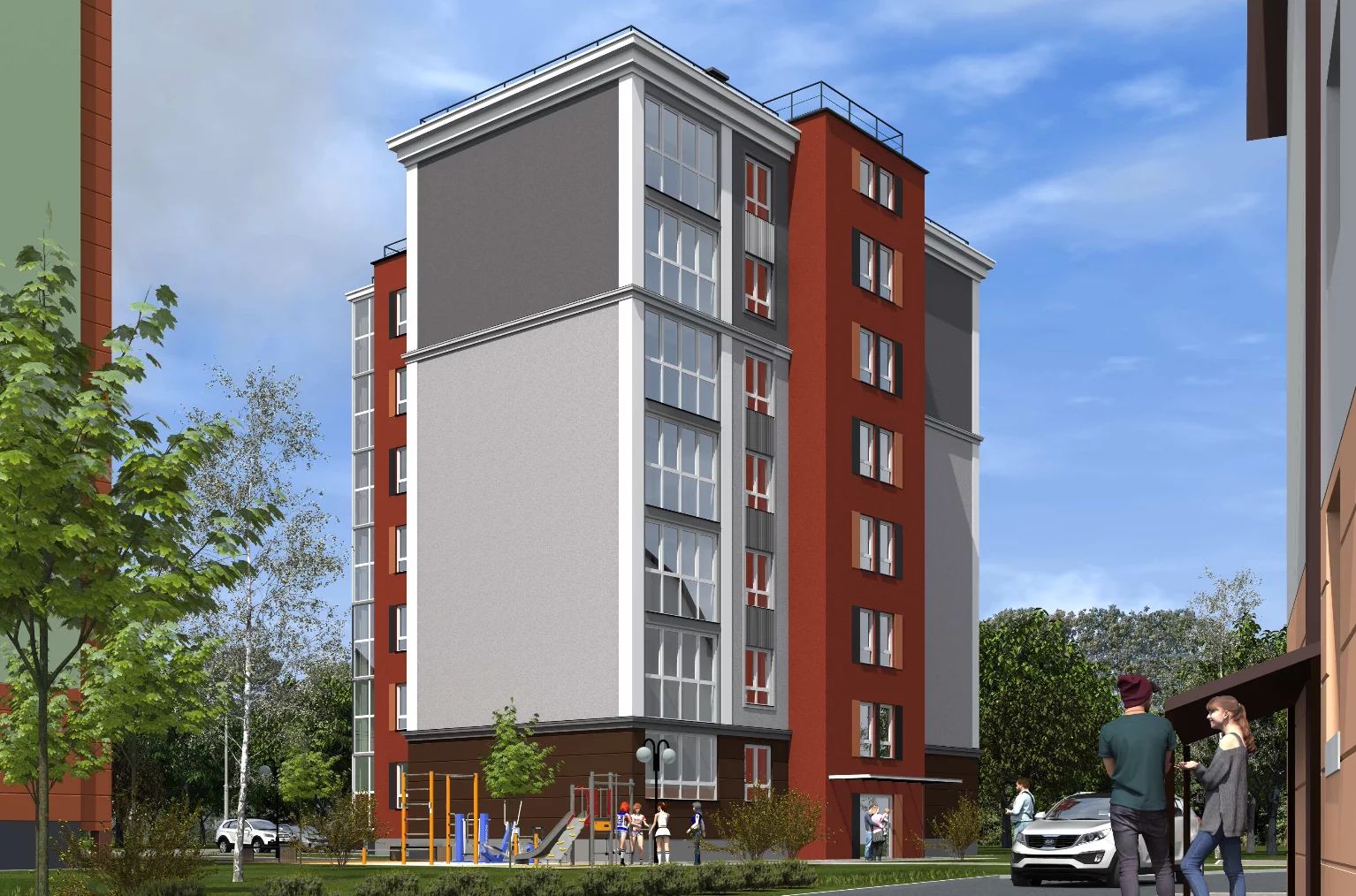 новостройки