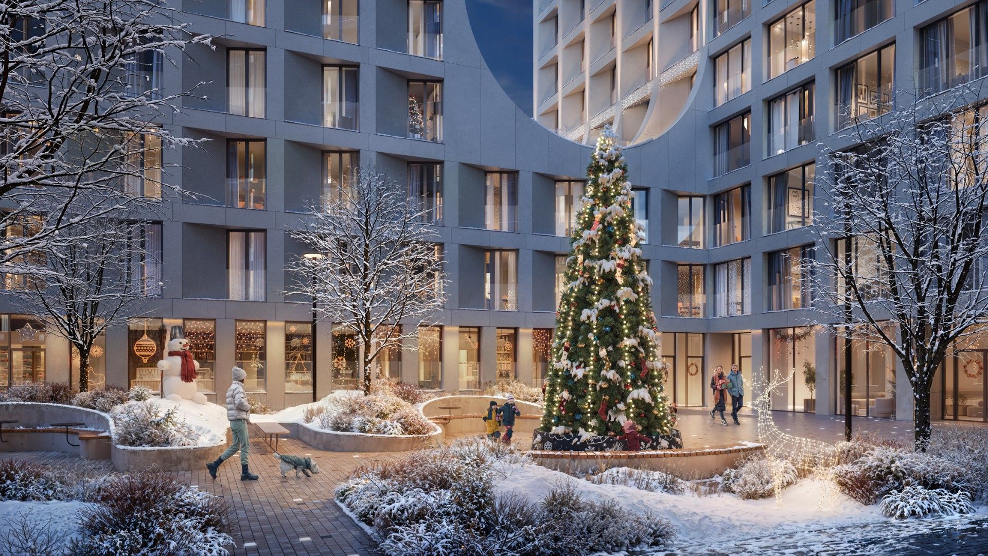 новостройки