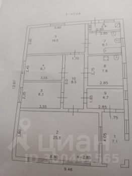 1-этаж. дом 117 м²