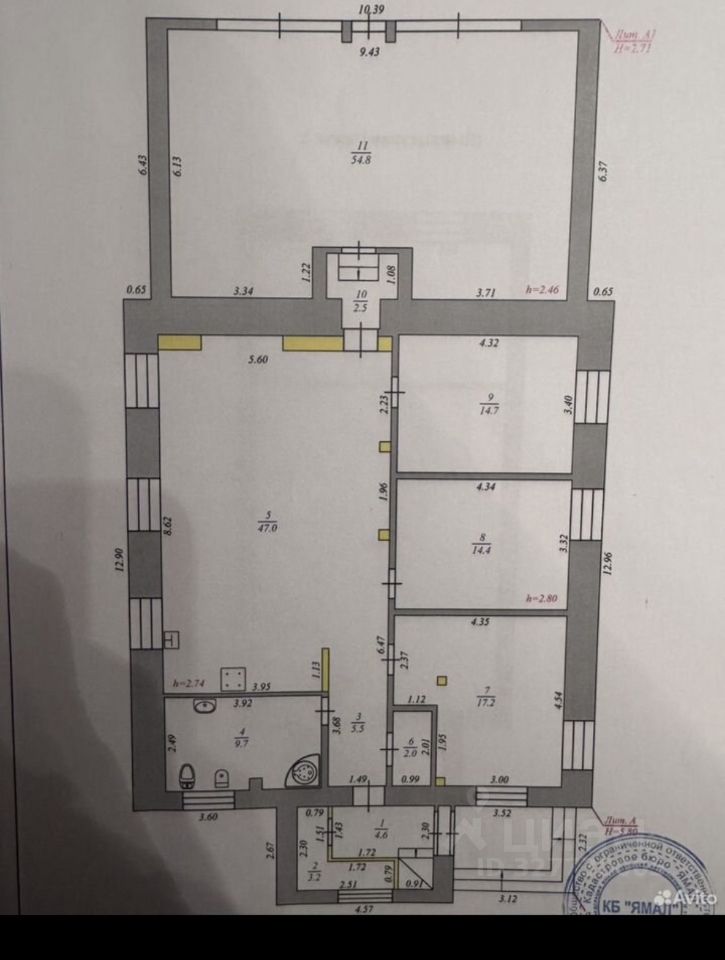 Дом в Ямало-Ненецкий АО, Ноябрьск ул. Интернационалистов, 33 (266 м²)