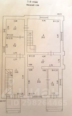 2-этаж. дом 173 м²