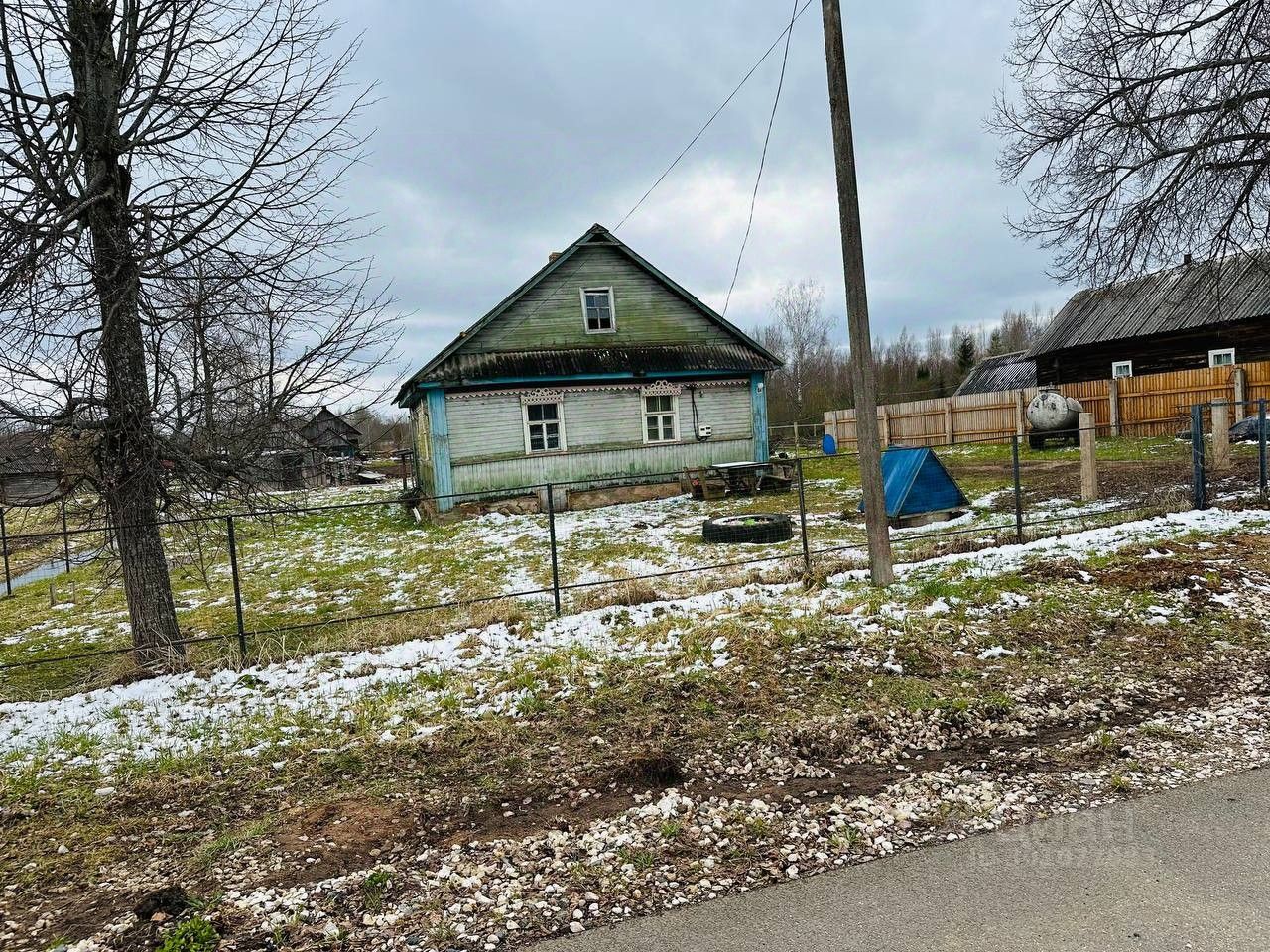 Продаю дом 22сот. ул. Советская, 104, Новгородская область, Боровичский  район, Передское с/пос, Починная Сопка деревня - база ЦИАН, объявление  301077983