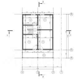 2-этаж. дом 100 м²