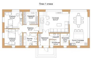 2-этаж. дом 240 м²