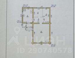 1-этаж. дом 49 м²