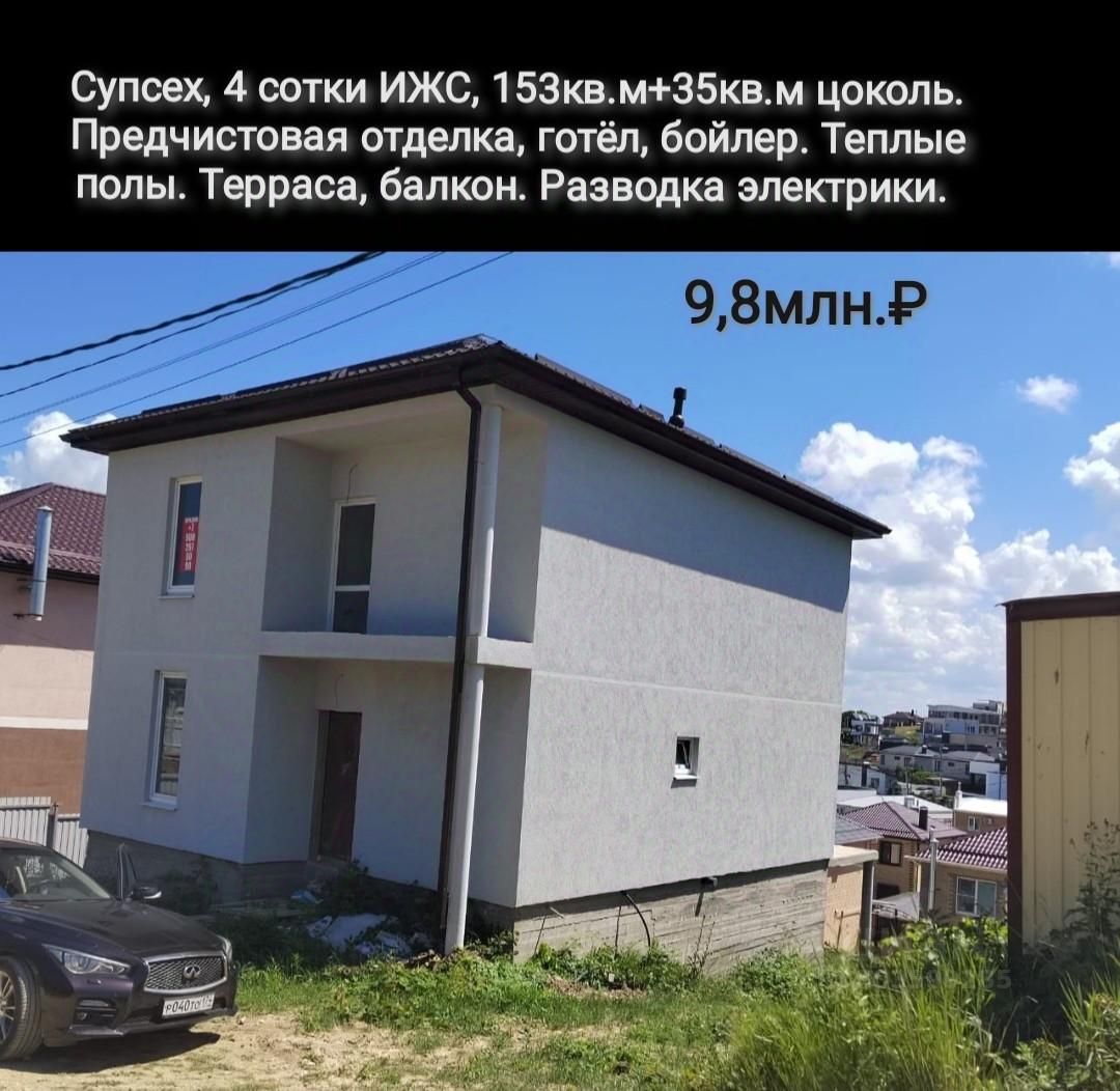 Продаю дом 4сот. ул. Никольская, 22А, Краснодарский край, Анапа  муниципальный округ, Супсех село - база ЦИАН, объявление 303599285