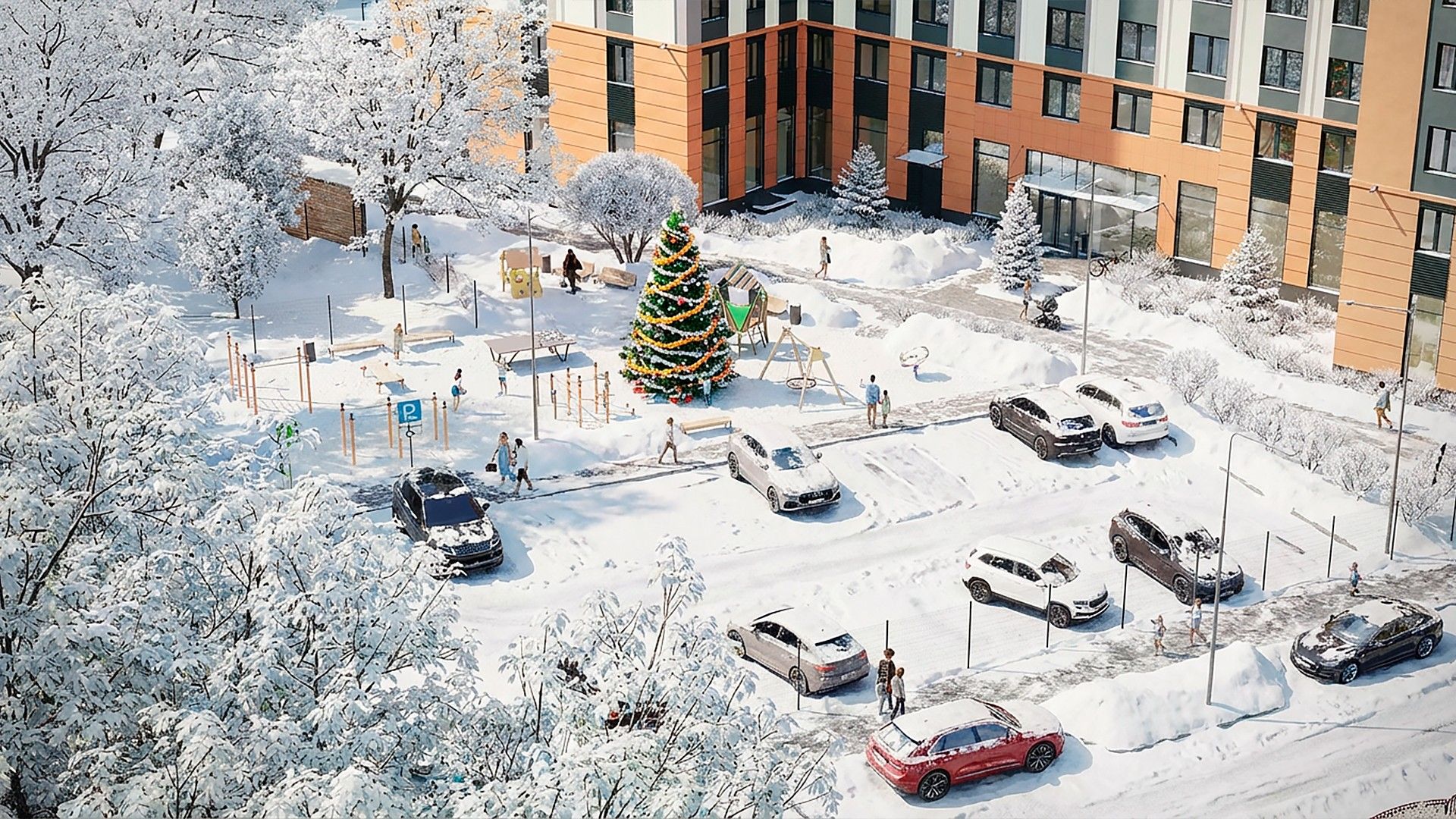 фото ЖК Дом Учителя на Парковом