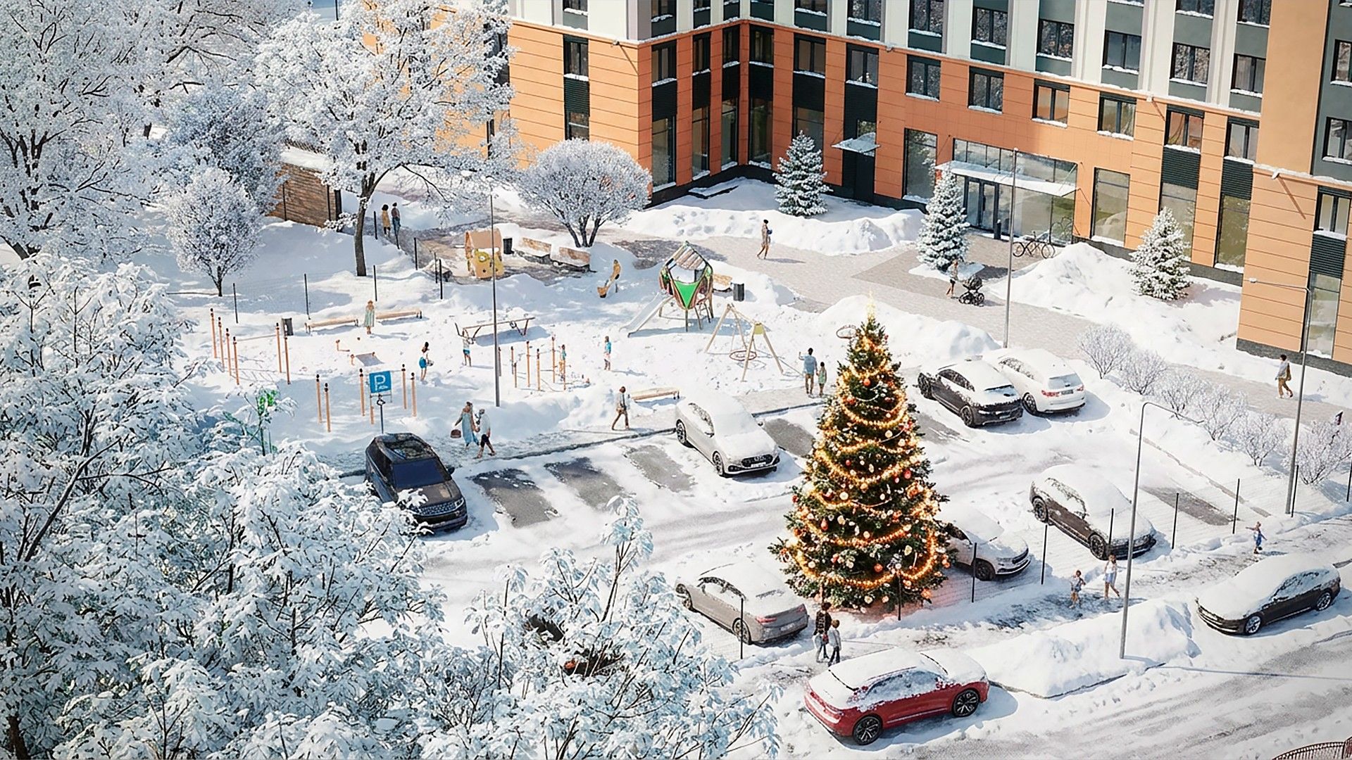 жилой комплекс Дом Учителя на Парковом