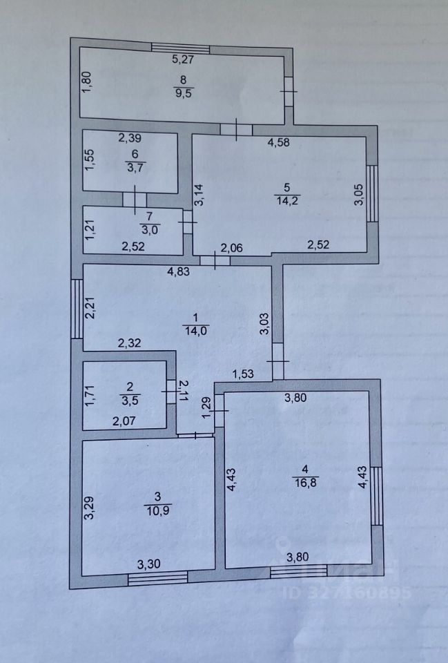 Дом в Волгоградская область, Волгоград Автотранспортная ул., 89/59 (84 м²)