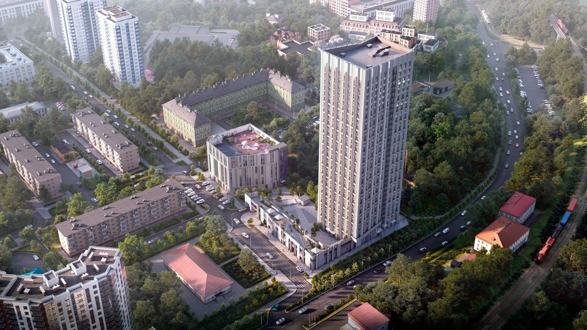 новостройки