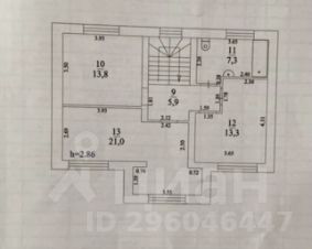 2-этаж. дом 192 м²