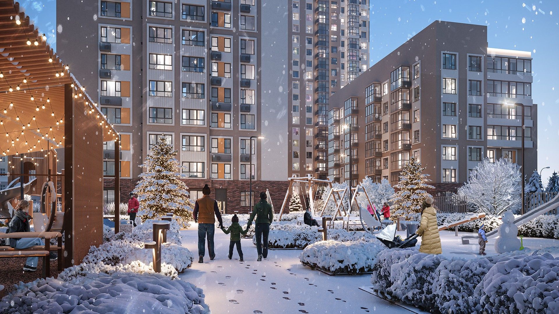 новостройки