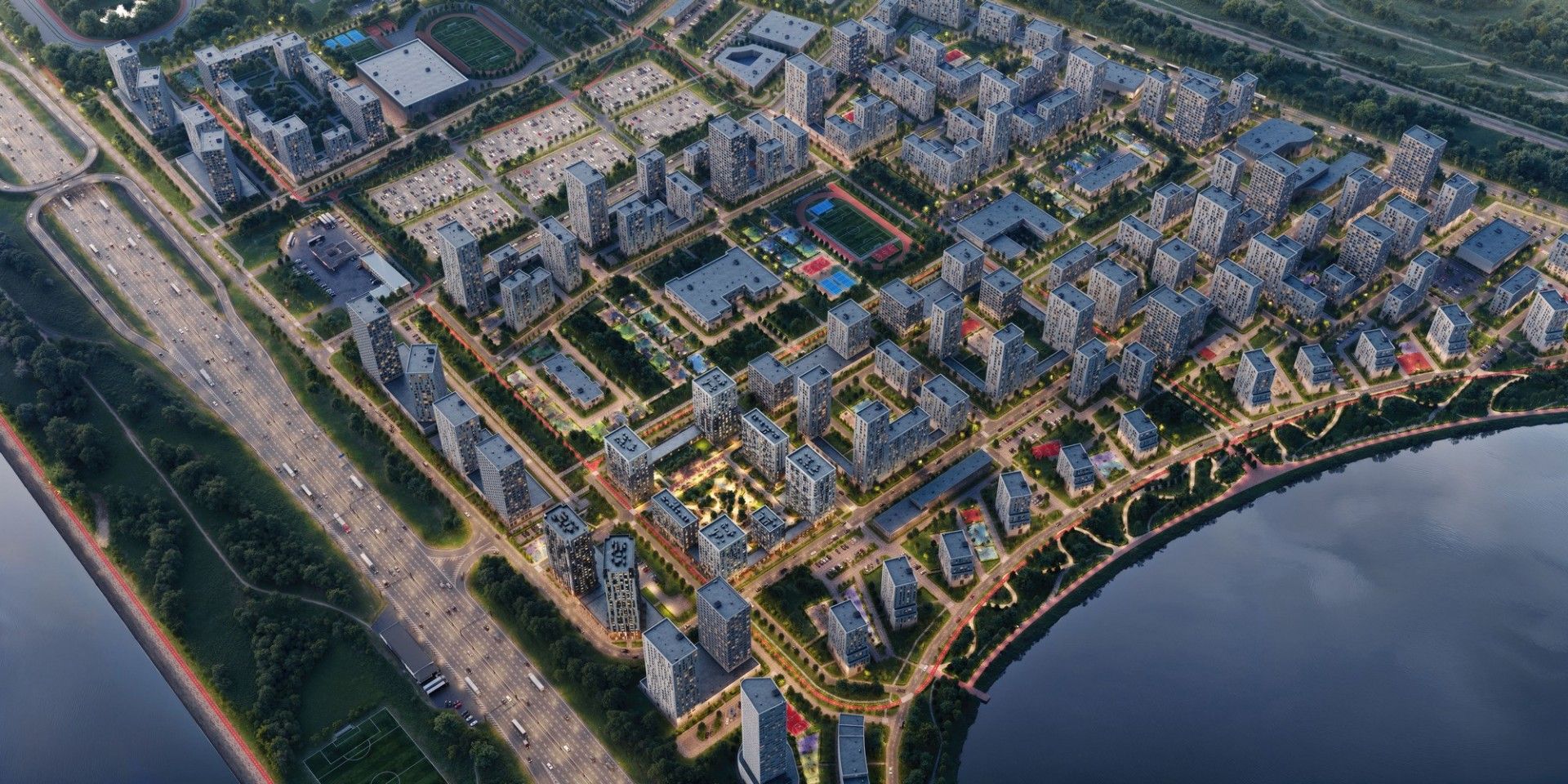новостройки