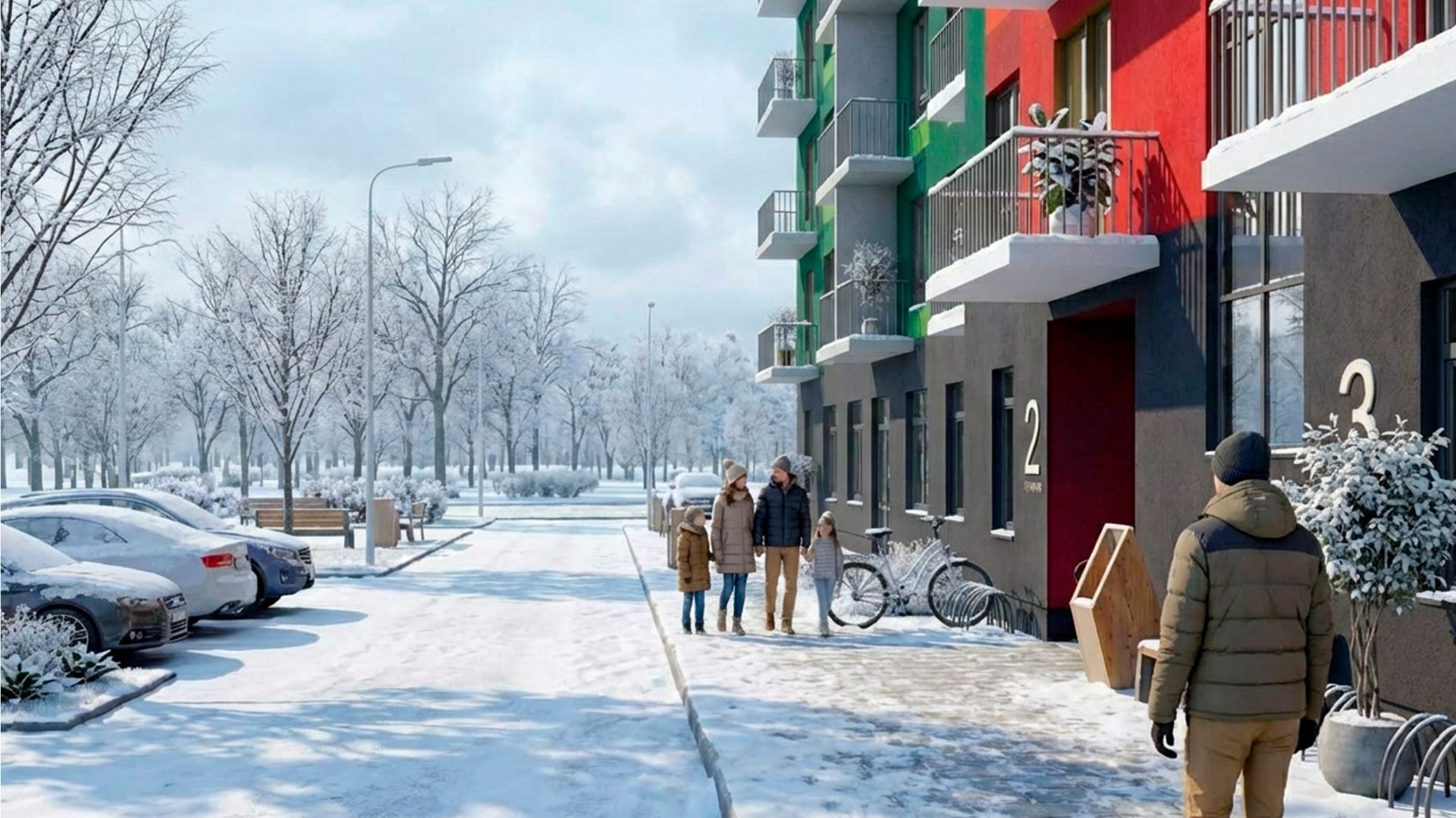 новостройки