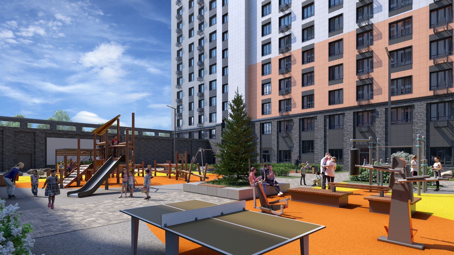 новостройки