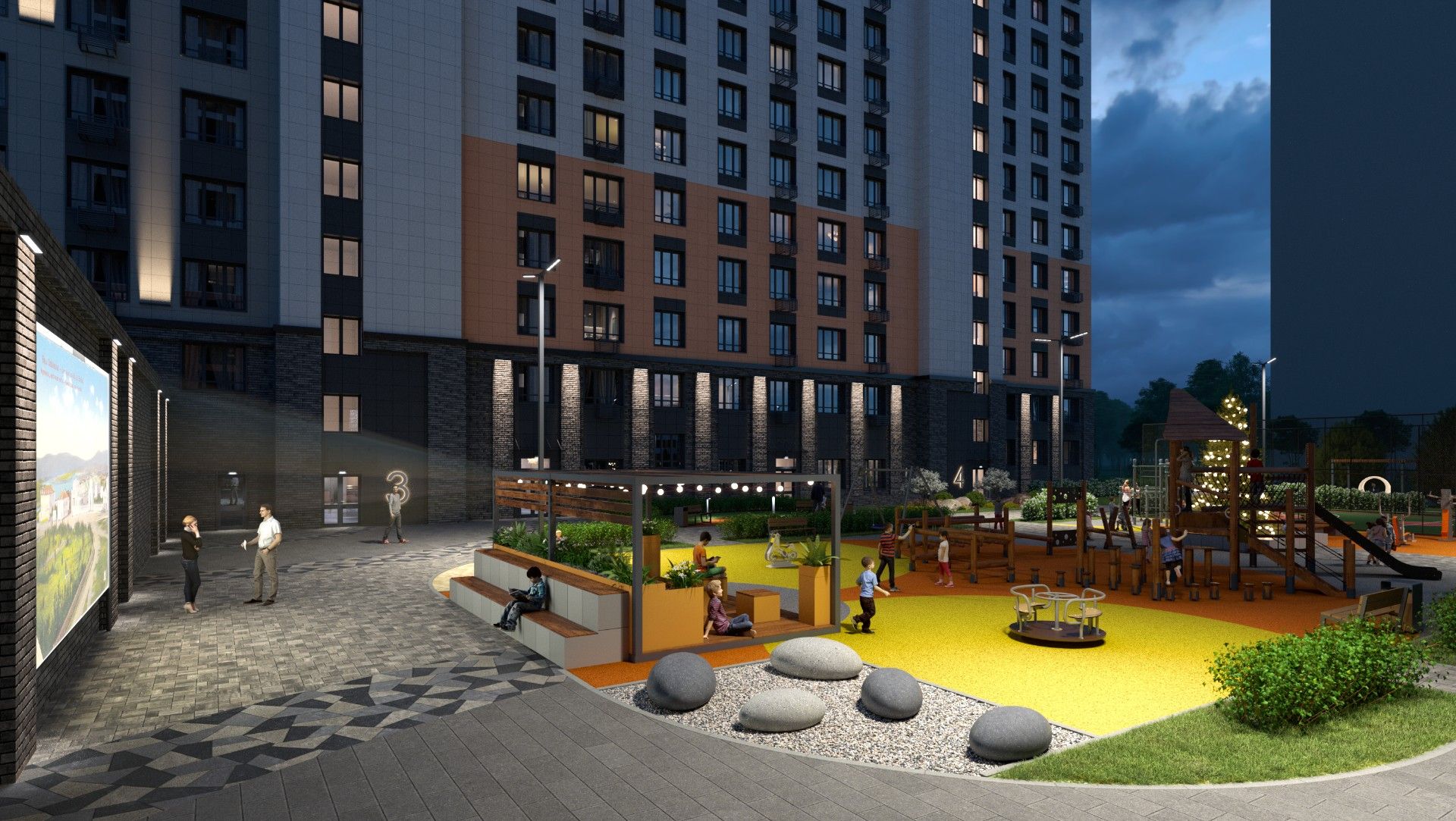 жилой комплекс Дуэт