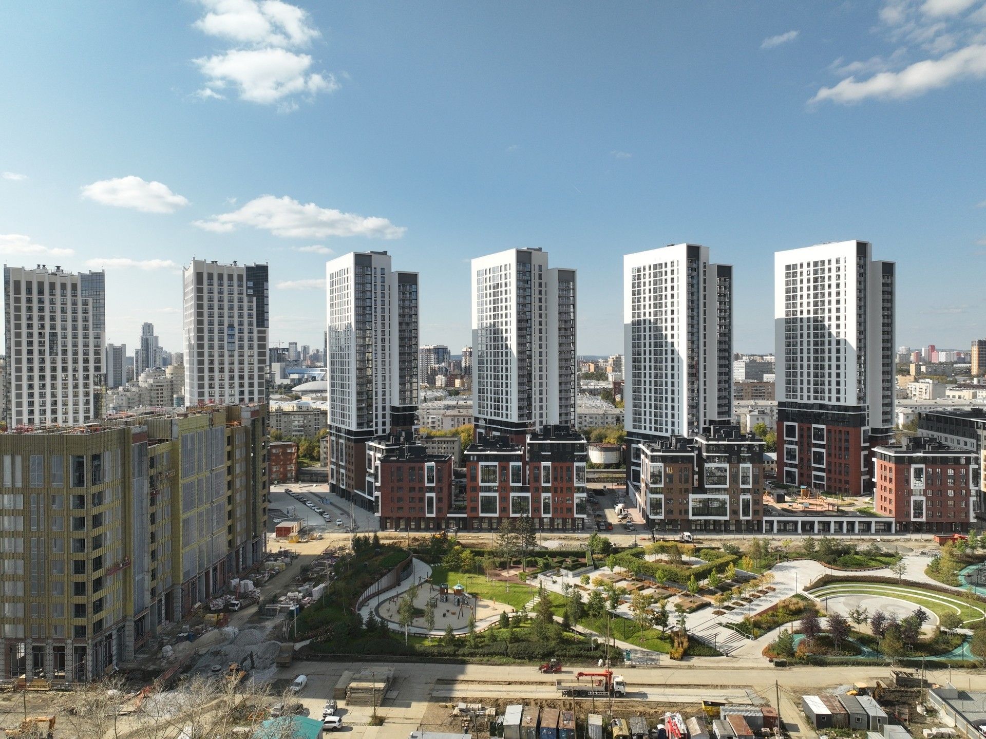 новостройки