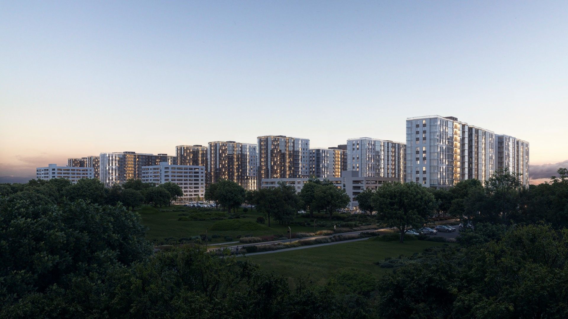 новостройки