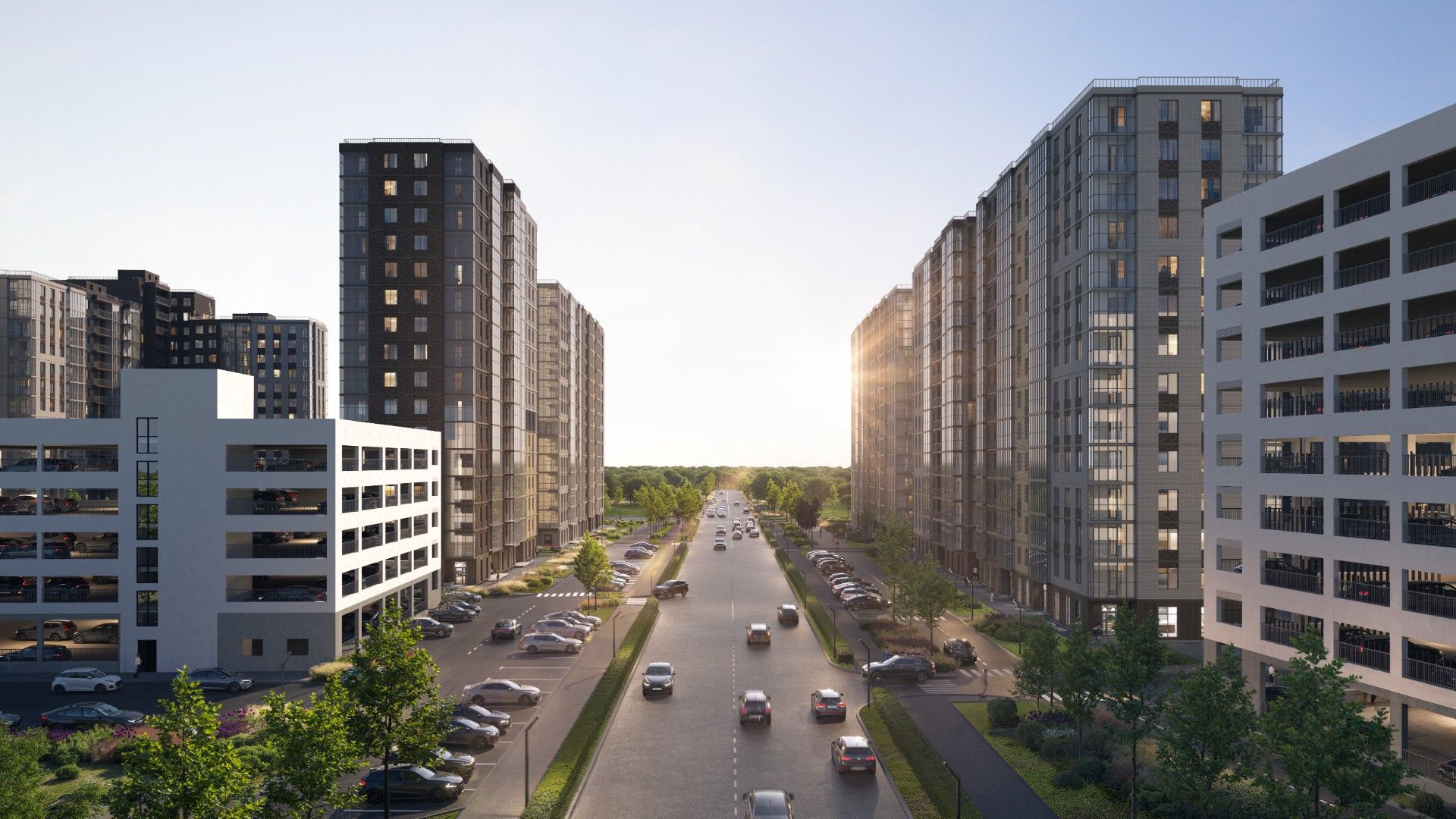 новостройки